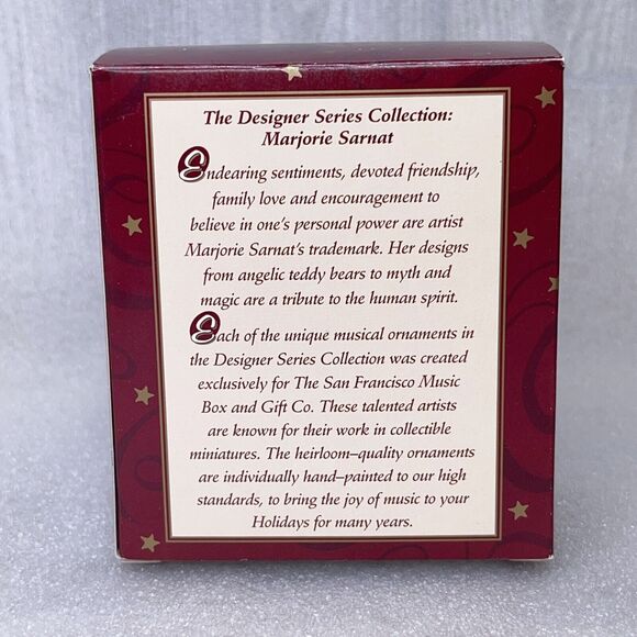 San Francisco Music Box Christmas Ornament CRYSTAL VISIONS DRAGON WITH MERLIN - Picture 10 of 11